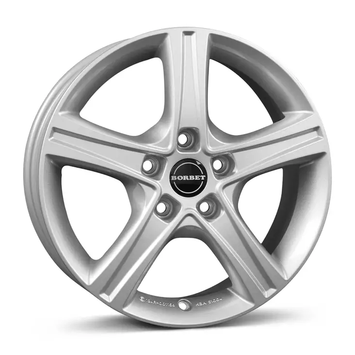 Borbet CWD 65645 crystal silver alumiinivanne 6.5x16 - 16-tuumaiset alumiinivanteet - 499-94191 - 1