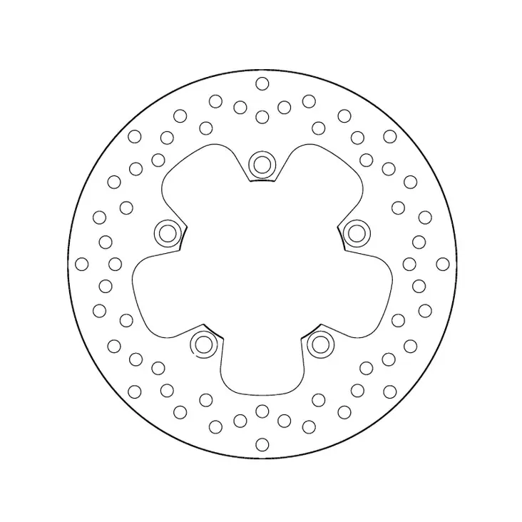Brembo Serie Oro jarrulevy - Moottoripyörän jarrulevyt - D157591 - 1