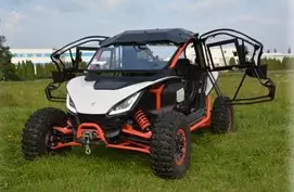 DFK Täysi Ohjaamo Lämmöllä + pyyhin/pesin Segway Villain 2025-> - Mönkijän DFK lämpöhytit - D537981 - 1