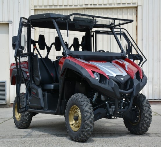 DFK Täysi Ohjaamo Lämmöllä + pyyhin/pesin Yamaha Viking 2014- - Mönkijän DFK lämpöhytit - D434871 - 1