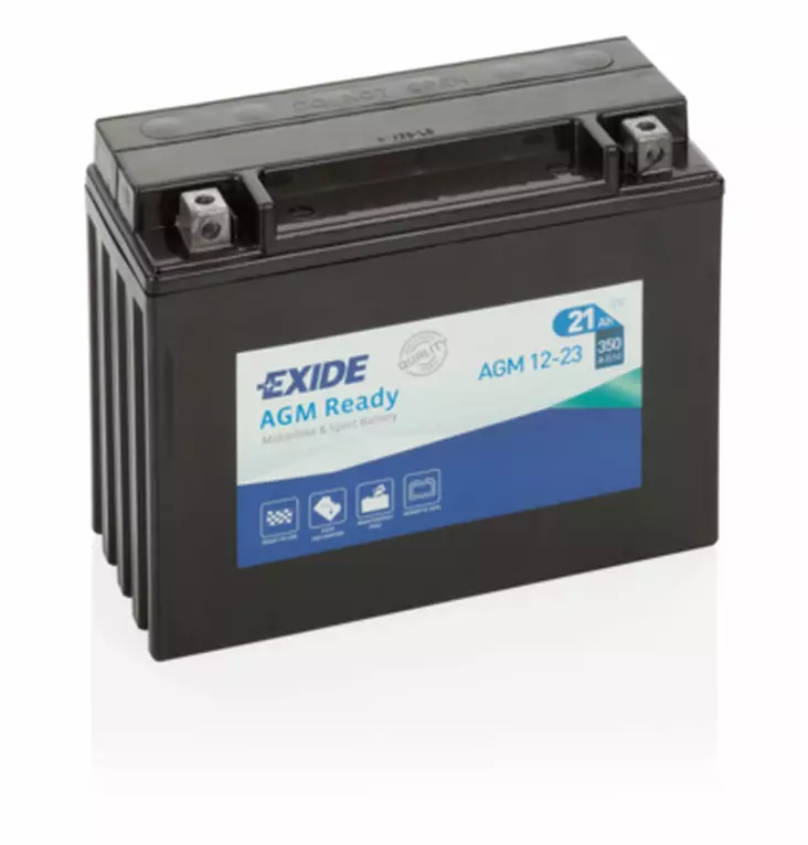 Exide akku AGM12-23 - Motorsport varaosat ja tarvikkeet - D548151 - 1