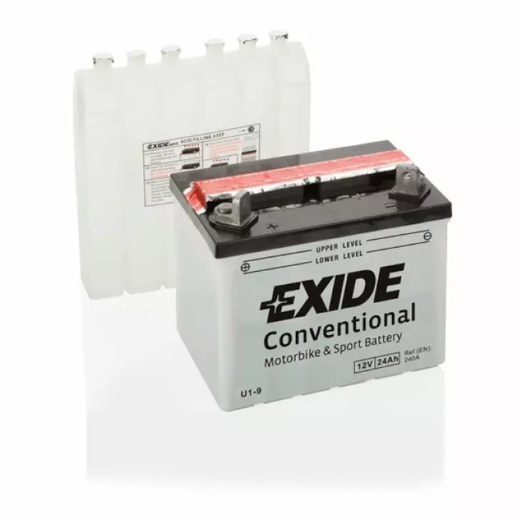 Exide akku U1-9 - Motorsport varaosat ja tarvikkeet - D548211 - 1