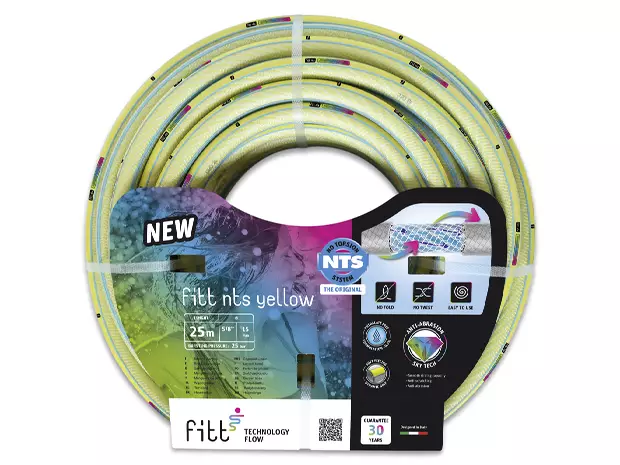 Fitt puutarhavesiletku nts yellow 3/4'' 50 m - Tarvikevaraosat - 89-0081 - 1