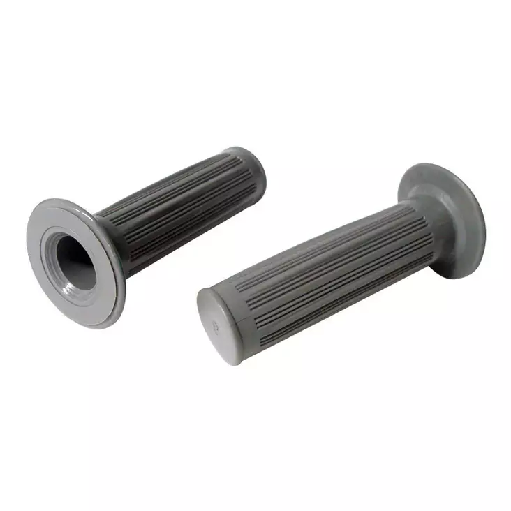 Forte Kädensija, Oldies, Harmaa, 24/24mm, p. 100mm - Mopon ja skootterin kahvat - D479031 - 1