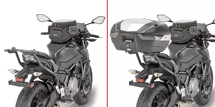 Givi Monorack peräteline Kawasaki Z650 (17-18) - Kiinnityssarjat ja tavaratelineet - D257701 - 1