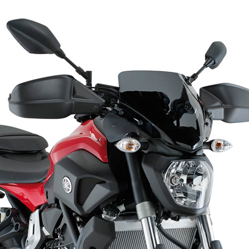 Givi Specific screen, black 28,5 x 36 cm (H x W) MT-07 (14) - Moottoripyörän katteet ja tuulenohjaimet - D175931 - 1