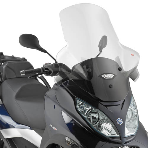 Givi SPOILER PIAG.MP3 TOURING 300- 400(2011) - Moottoripyörän katteet ja tuulenohjaimet - D208901 - 0