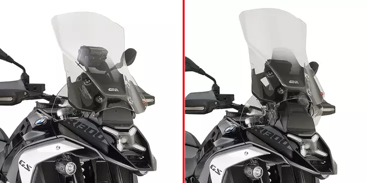 Givi Transparent Screen Bmw R1300Gs (2024) - Moottoripyörän katteet ja tuulenohjaimet - D501561 - 1