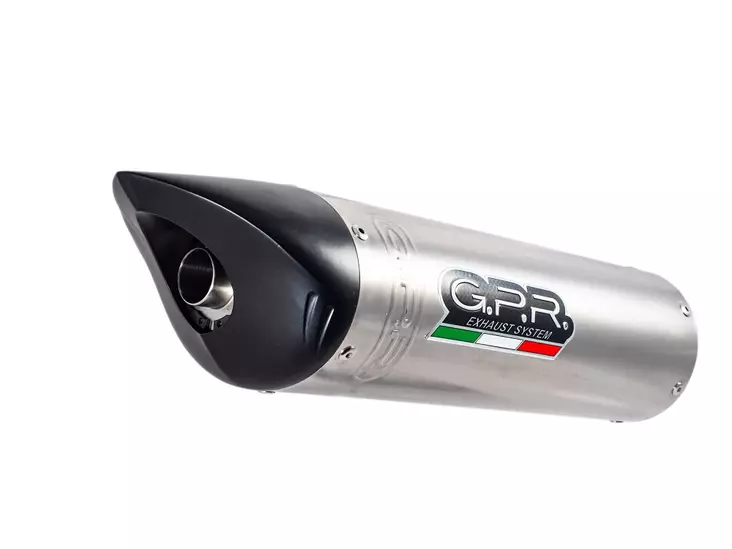 GPR Benelli Tnt 899 2008/16 EC-Approv. slip-on exhaust Tiburon Titanium - Moottoripyörän äänenvaimentimet - D425291 - 1