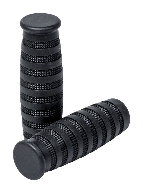 Handgrips Street Black for Ø 22 mm (7/8") - Moottoripyörän kahvakumit - D253921 - 1
