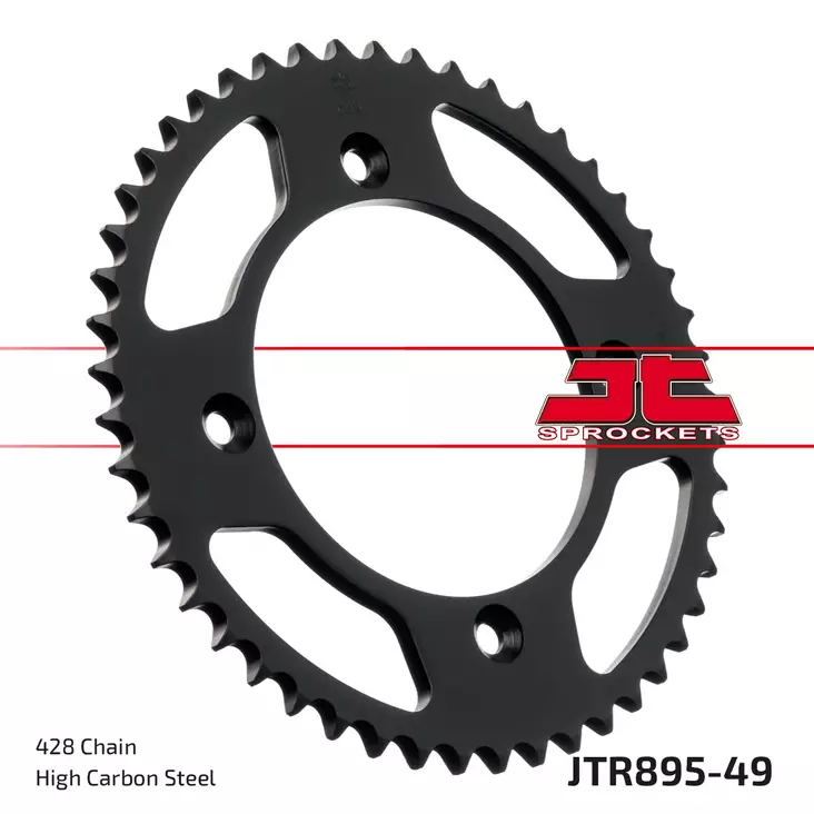 JT Takaratas JTR895.49 - Moottoripyörän takarattaat - D433571 - 1