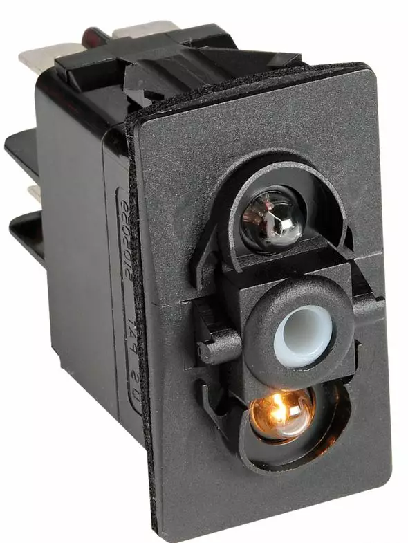 Katkaisija ON-OFF-(ON) tupla LED - Veneen katkaisijat - D440281 - 1