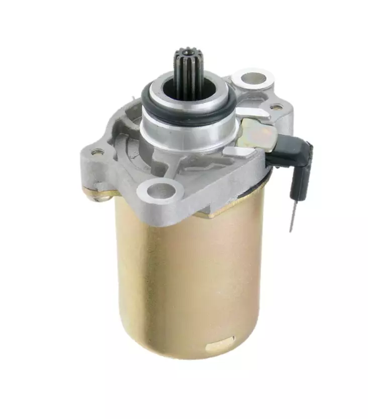Käynnistysmoottori, Aprilia / Gilera / Piaggio / Peugeot, cc: 60mm / 11-hammasta - Mopon ja skootterin starttimoottorit - D353621 - 1