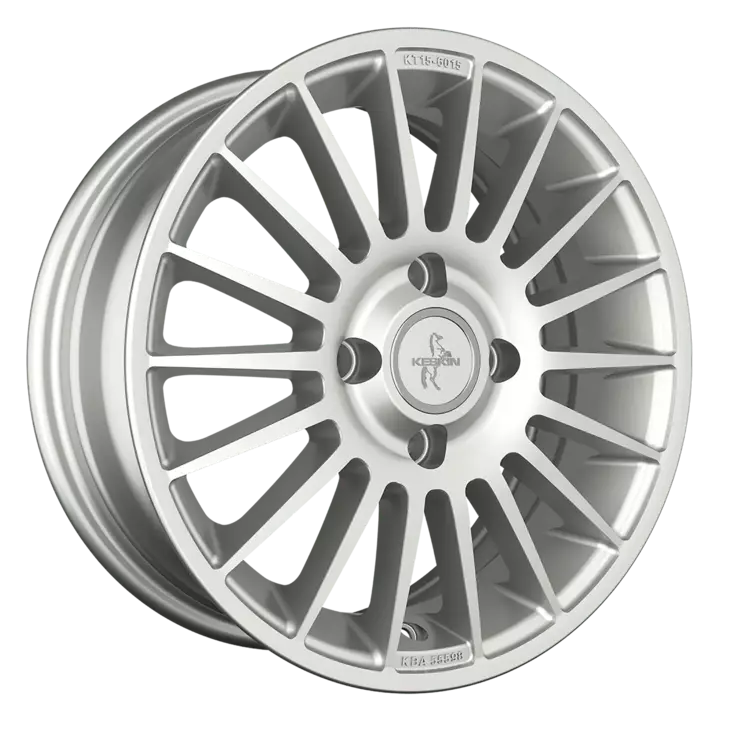 Keskin-Tuning KT15 Silver Painted alumiinivanne 7.0x16 - 16-tuumaiset alumiinivanteet - 499-175471 - 1