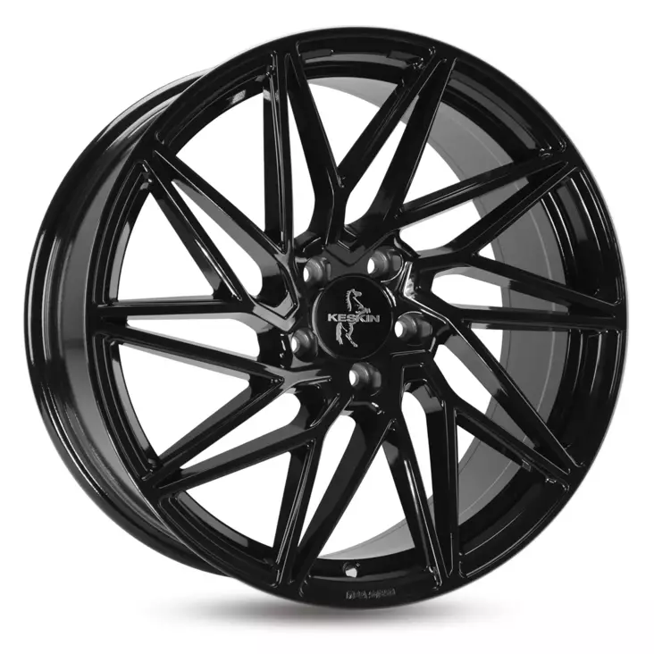 Keskin-Tuning KT20 Black Painted alumiinivanne 8.5x19 - 19-tuumaiset alumiinivanteet - 499-76771 - 1