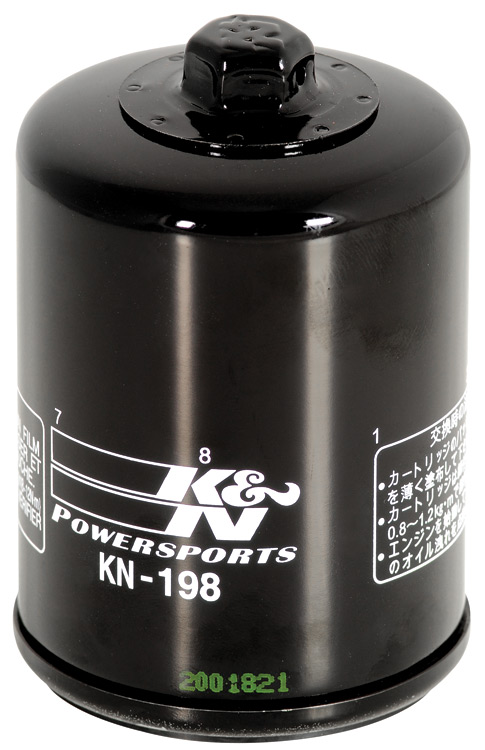 K&N Öljynsuodatin - Moottoripyörän öljynsuodattimet - D89451 - 1