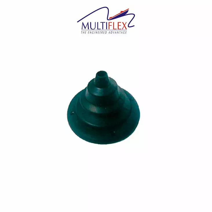 Läpivientikumi kaapelille musta 55x14x65mm - Tarvikkeet kaapeliohjaukselle - D483901 - 1