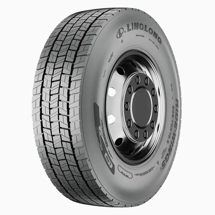 Linglong L-D20 kuorma-autoon 3PMSF 245/70-17.5 kesärengas - Kuorma-auton kesärenkaat - 499-174201 - 1
