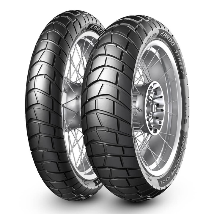Metzeler Karoo Street 150/70 R 17 M/C 69V M+S TL Re. - Adventure-Enduro moottoripyörän renkaat - D250911 - 1