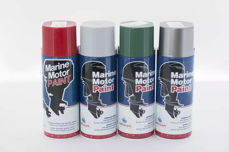 Moottorimaali 400ml, Volvo metallized grey - Veneen moottorimaalit - D125121 - 1