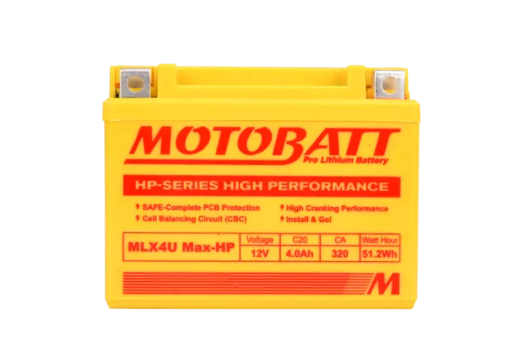 Motobatt lithium akku MLX4U Max-HP - Akut - D485891 - 1