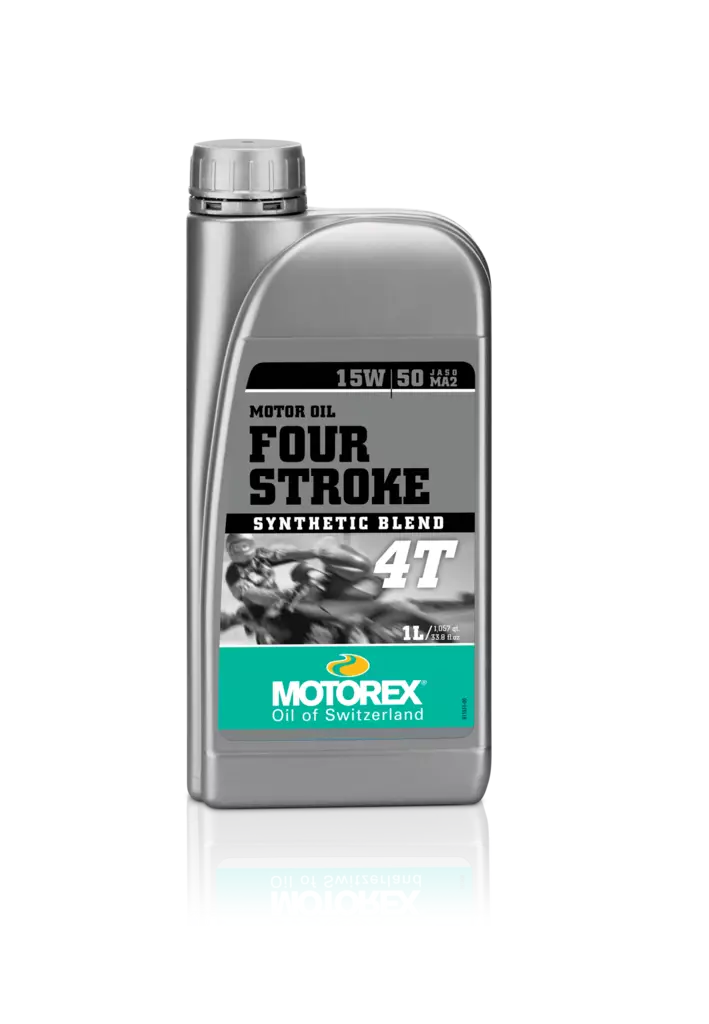 Motorex 4-Stroke 15W/50 1 ltr (12) - Moottoriöljyt - D379601 - 1
