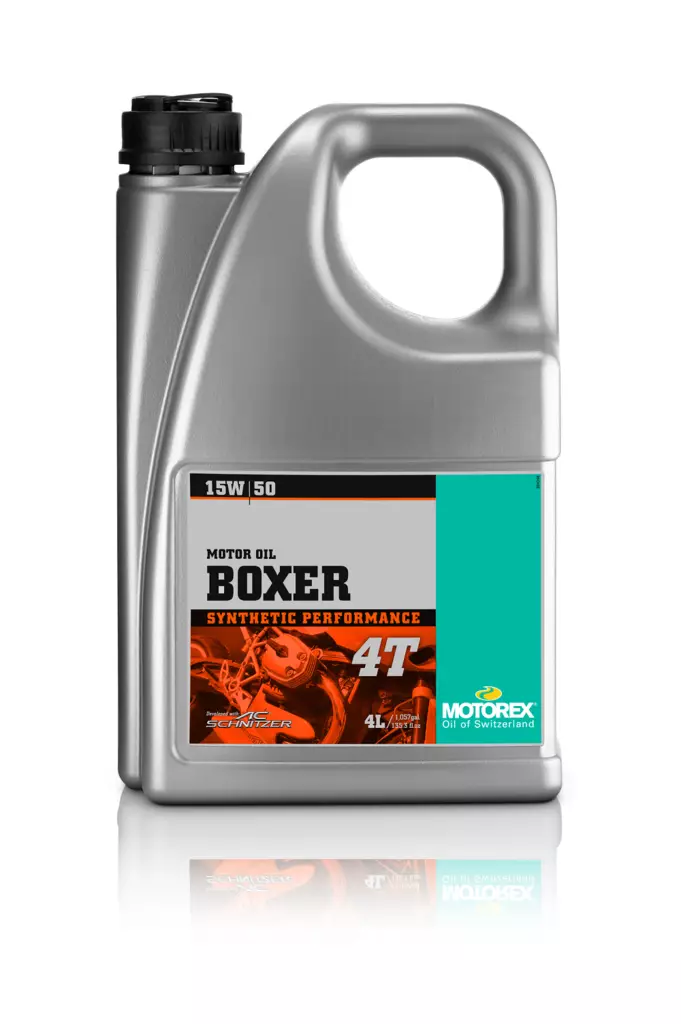 Motorex Boxer 4T 15W/50 4 ltr (4) - Moottoriöljyt - D379401 - 1