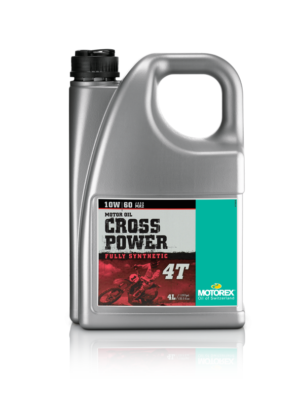 Motorex Cross Power 4T 10W/60 4 ltr (4) - Moottoriöljyt - D379431 - 1