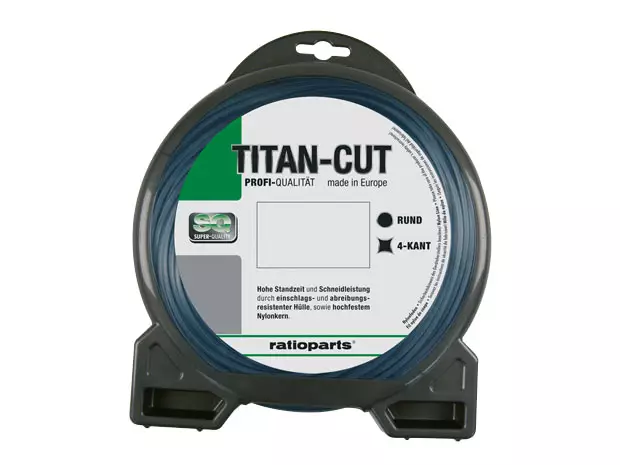 Nailonsiima titan-cut pyöreä 3.0 mm 28 m - Tarvikevaraosat - 406-001 - 1