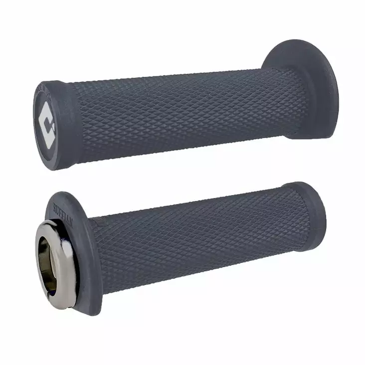 ODI ATV/PWC RUFFIAN V2.1 ATV Grip 125mm Graphite/Silver - Moottoripyörän kahvakumit - D510101 - 1