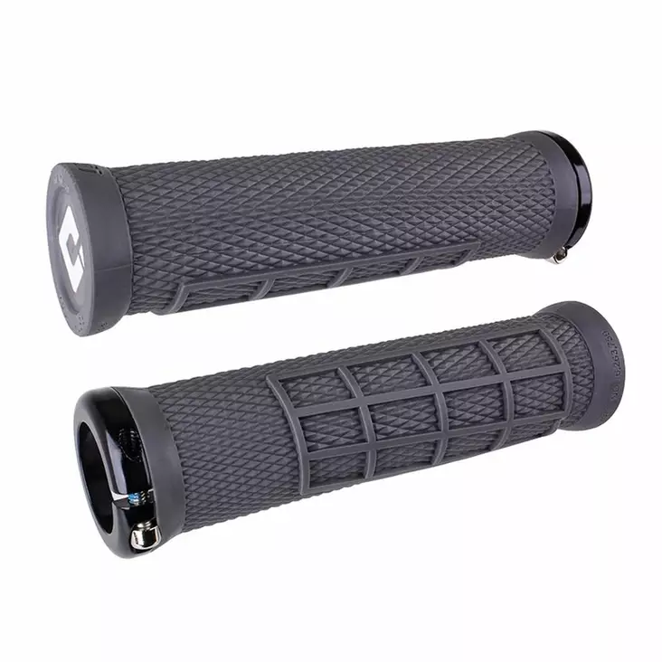 ODI Elite FLOW V2.1 E-MTB Lock-On Grip 130mm Graphite/Black - Moottoripyörän kahvakumit - D510241 - 1