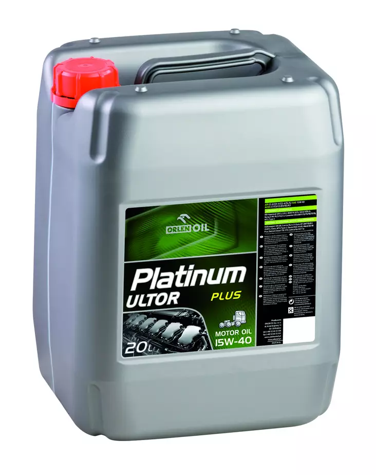 Orlen Oil Platinum Ultor Plus 15W-40 20L VDS-3 - Marine öljyt - D199341 - 1