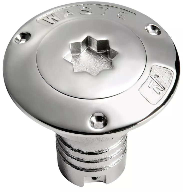 Osculati kansiruuvike RST WASTE 38mm - Kansiruuvike jätevesi - D265331 - 1