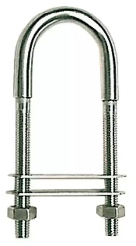 Osculati keulasilmukka RST 8x105mm / levyt 50x15mm - Veneen keulasilmukat - D124801 - 1