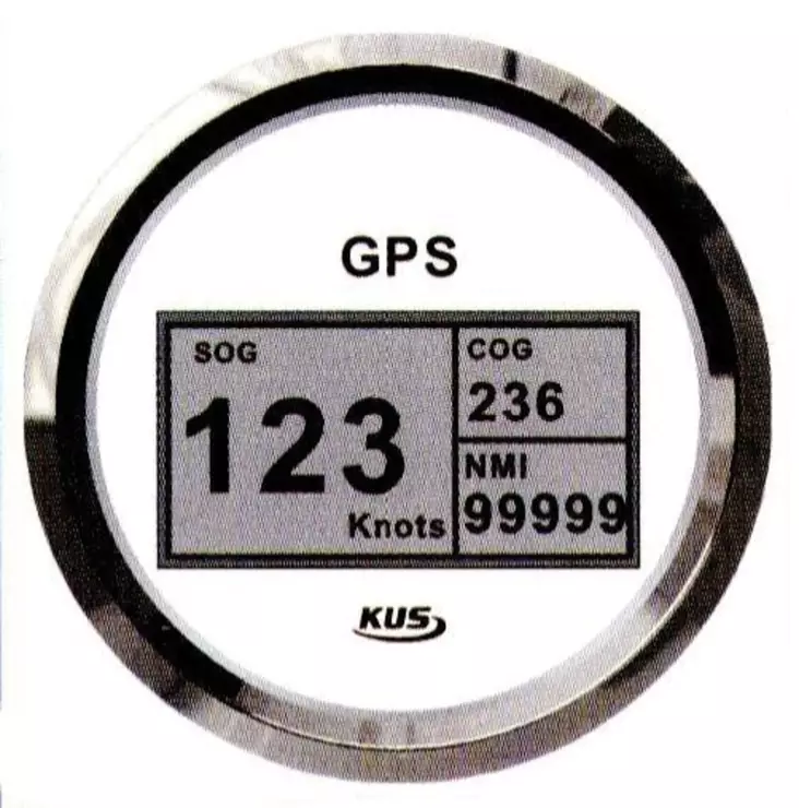 Osculati Nopeusmittari GPS 12/24V - Veneen mittarit ja anturit - D173061 - 1