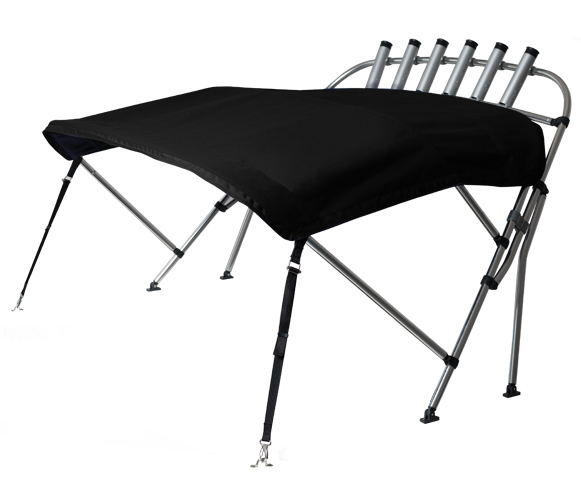 OS WHITEWATER PRO BIMINI 1.5 - 1.7M BLACK + ROCKET LAUNCHER - Veneen biminit - D240961 - 1