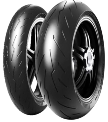 Pirelli Diablo Rosso IV 140/70 R 17 M/C 66H TL Re - Supersport moottoripyörän renkaat - D437031 - 1