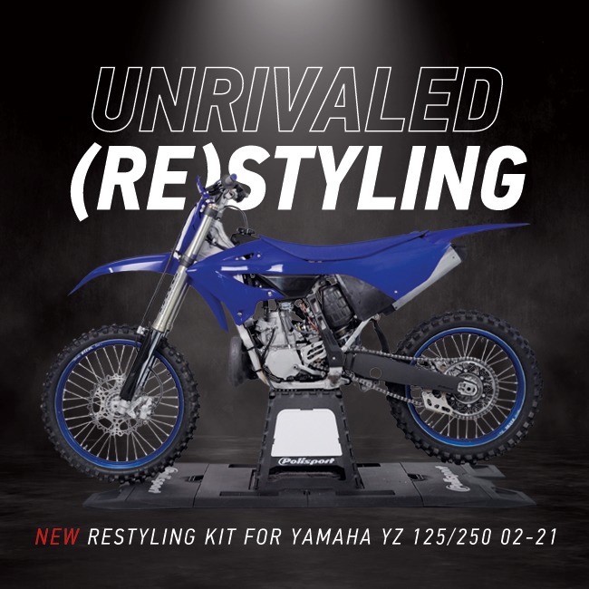 Polisport Complete Restyle Kit YZ125/250 02-21 22 style Blue - Offroad muovisarjat - D501401 - 1