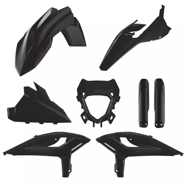 Polisport Full kit Beta RR + X-PRO 2T/4T 25-.. Black - Offroad muovisarjat - D524171 - 1