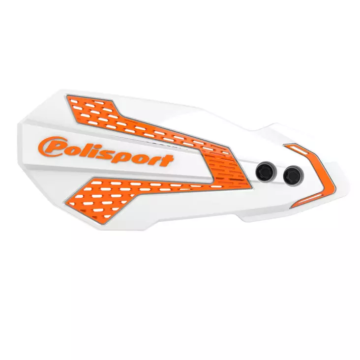 Polisport MX Flow Käsisuojat KTM SX/EXC 14-.. White/Orange - Moottoripyörän käsisuojat - D434211 - 1