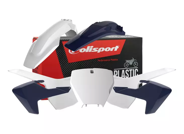 Polisport plastic kit TC125/250, FC250/350/450 16-18 OEM (1) - Offroad muovisarjat - D191651 - 1