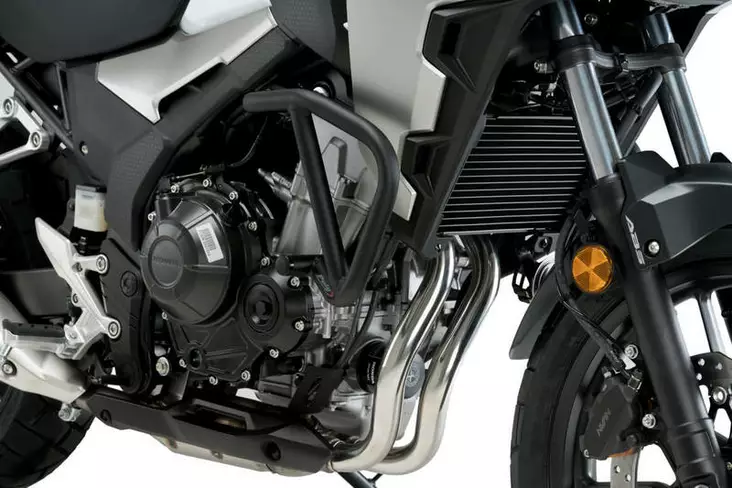 Puig Engine Guards Honda Cb500X 19' C/Black - Moottoripyörän kaatumaraudat - D358861 - 1
