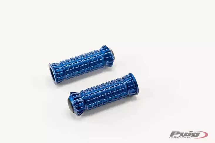Puig Footpegs R-Fighter Piloto Rig/Left C/Blue - Moottoripyörän jalkatapit - D302101 - 1