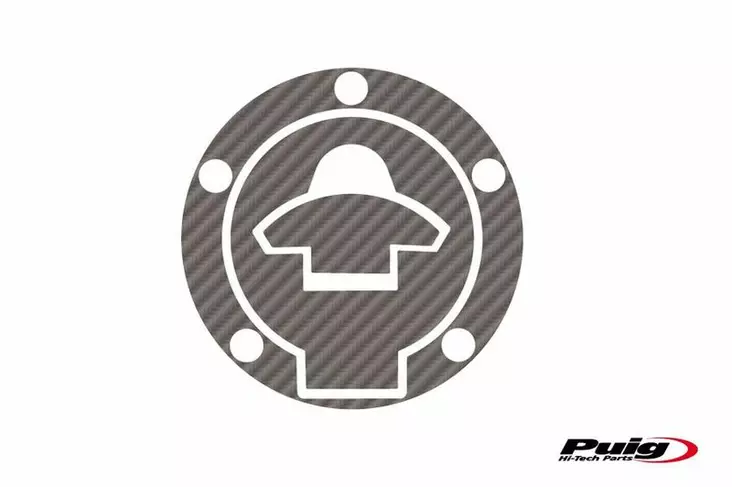 Puig Fuel Cap Cover Mod. Xtreme Yamaha Yamaha C/Carbon - Mallikohatiset tarrasarjat - D301451 - 1