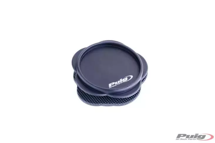 Puig Kickstand Base Suppor C/Black Diameter 80mm - Moottoripyörän jalkatappien tarvikkeet - D299551 - 1