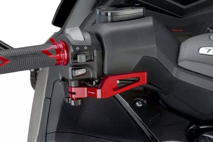 Puig Parking Brake Lever T-Max 530 12-16' C/Red - Moottoripyörän vivut ja vivunrungot - D301571 - 1