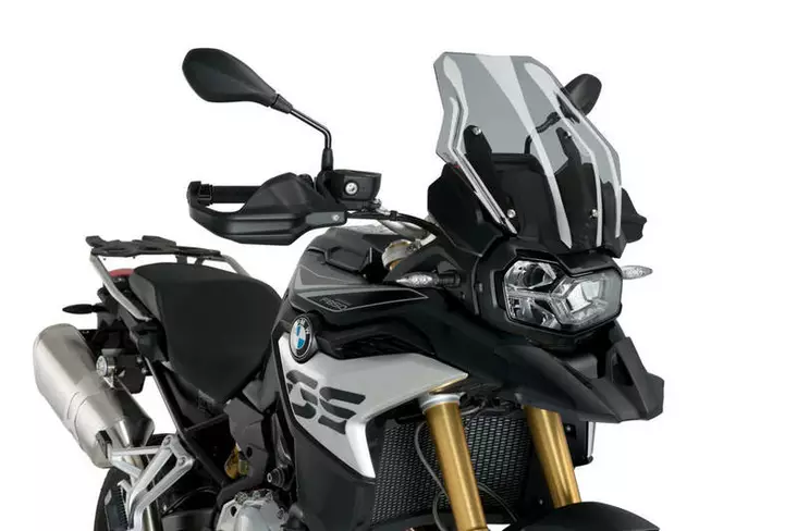 Puig Racing Screen Bmw F850Gs/Adventure C/Smoke - Moottoripyörän katteet ja tuulenohjaimet - D357921 - 1