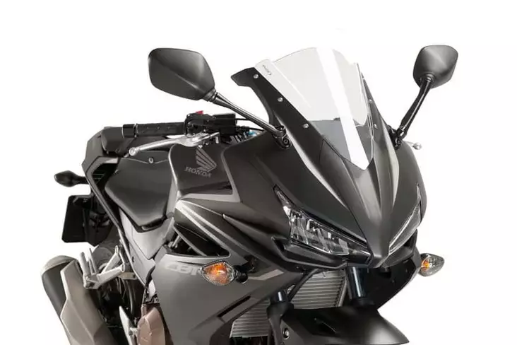 Puig Racing Screen Honda Cbr500R 16'-18' C/Clear - Moottoripyörän katteet ja tuulenohjaimet - D301791 - 1