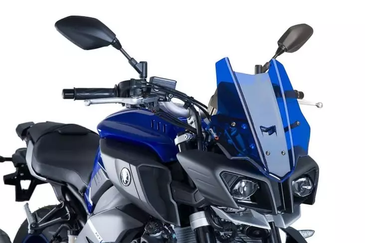 Puig Racing Screen Yamaha Mt-10 16-21'/Mt-10 Sp 17-21'' - Moottoripyörän katteet ja tuulenohjaimet - D301831 - 1