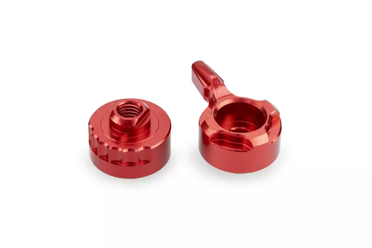 Puig Selector Lever Brake/Clutch 4.0. C/Red - Moottoripyörän vivut ja vivunrungot - D536921 - 1